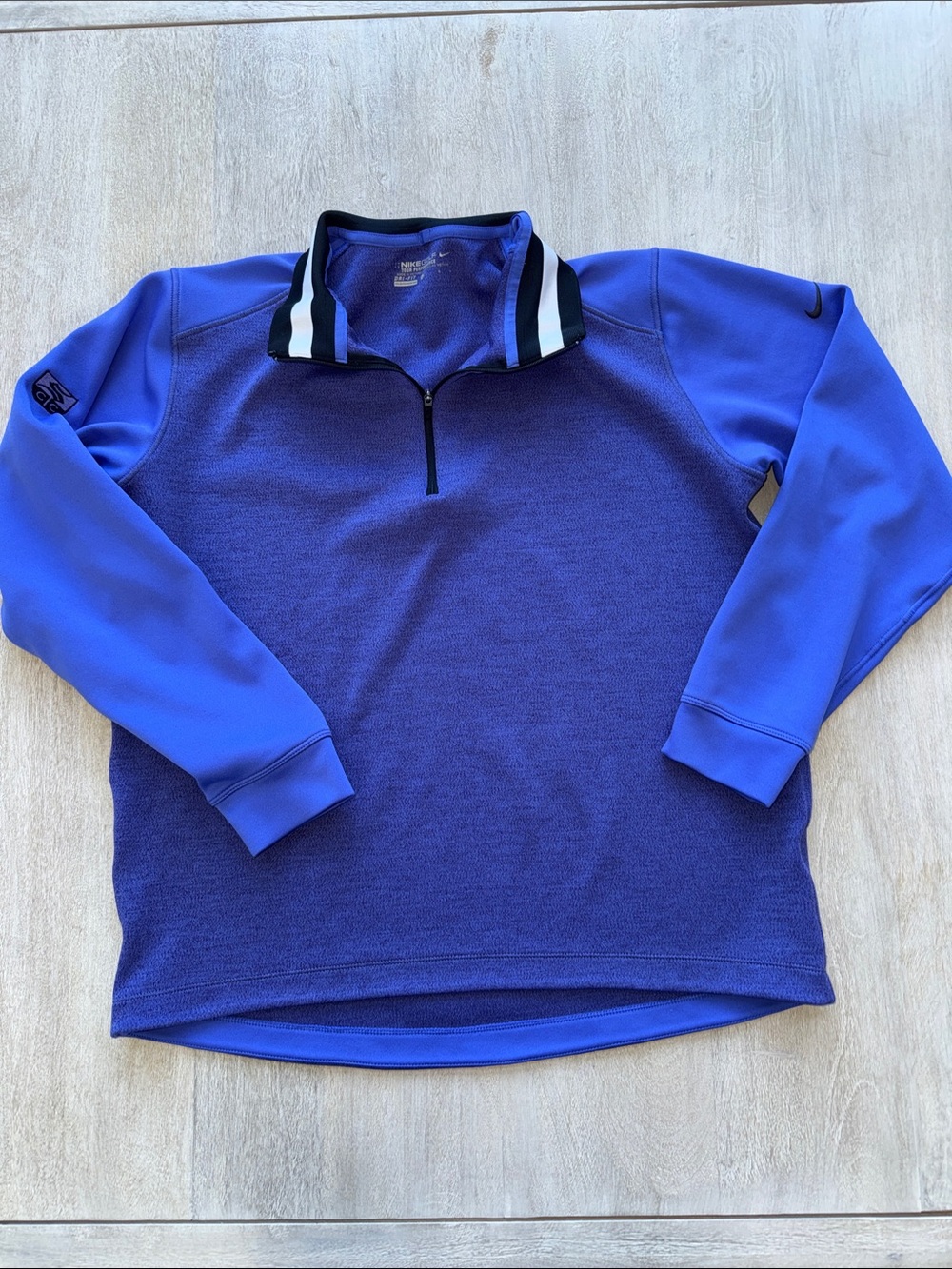 Nike golf dri fit quarter zip